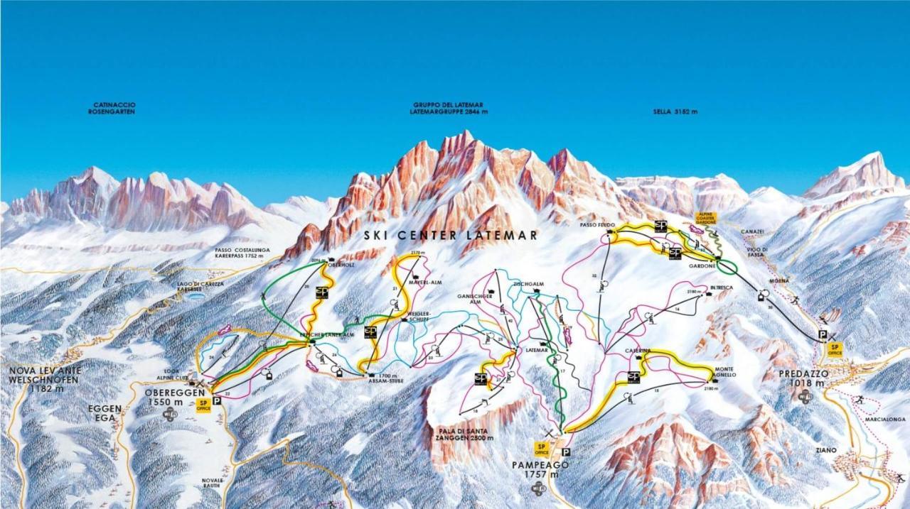 Casa Gilda Val Di Fiemme - Dolomiti Leilighet Cavalese Eksteriør bilde